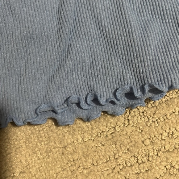 Blue crop top - Picture 2 of 2